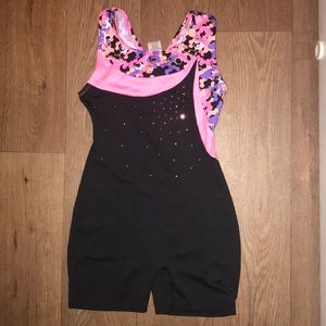 Girls’ gymnastics/ dance wear. Size 7/8
